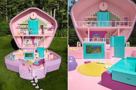 A Life-Sized Polly Pocket House Is Coming to Airbnb! See the Nostalgia-Filled Photos Polly Pocket House, Casey Affleck, Olympic Village, Tv Sport, Unusual Homes, Sports Awards, Subscription Gifts, Polly Pocket, On Wednesday