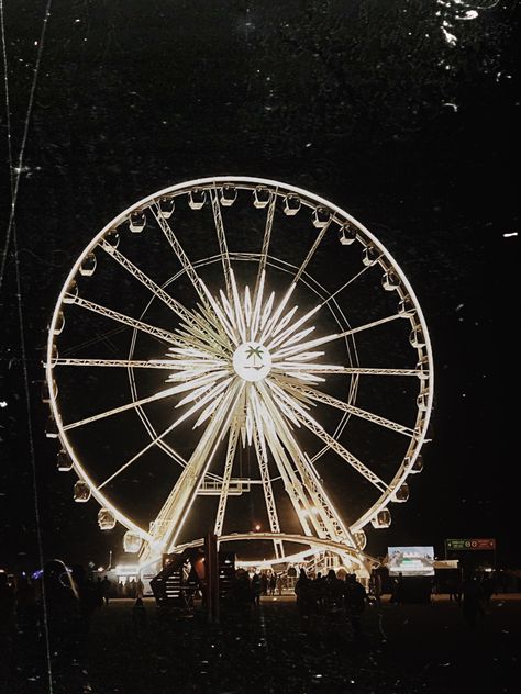 Coachella Ferris Wheel, Coachella Aesthetic, Ferris Wheel, At Night, Fair Grounds, Wheel, Travel