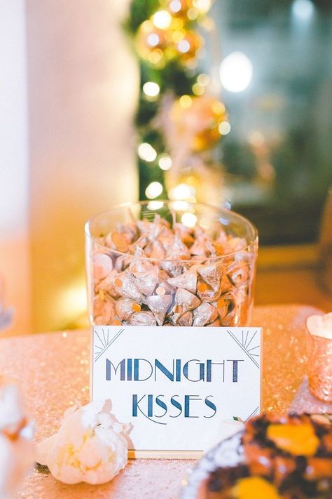 New Years Eve Beach Wedding, New Year’s Eve Wedding Centerpiece, New Year Engagement Party, Nye Wedding Decorations, Engagement Party New Years Eve, New Years Bachelorette Party, New Years Diy Decorations, New Year’s Eve Engagement Party, New Years Engagement Party