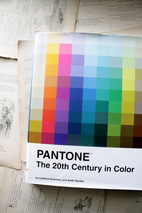 Pantone: The 20th Century in Color | Little Book, Big Story Bookworm Style, Pantone Book, Books I Read, The Best Books, Design Event, Best Books, The 20th Century, Teaching Art, Book Worms