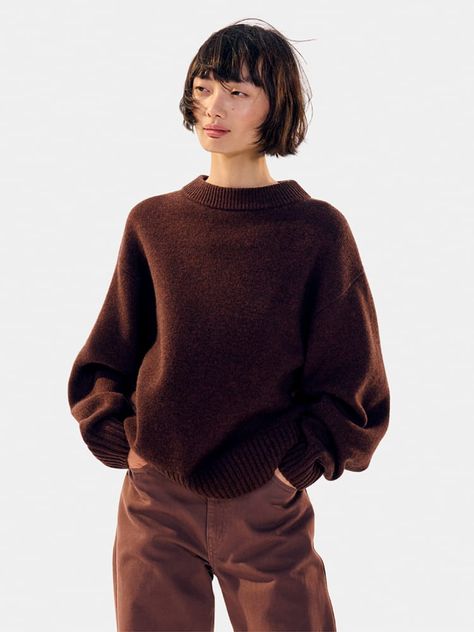 Uniqlo Lookbook, Uniqlo Outfit, Uniqlo Style, Uk Winter, Uniqlo Sweater, Style Roots, Uniqlo U, Pullovers Outfit, Christophe Lemaire