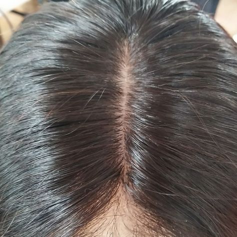 Type 1b Hair, Hair Manifestation, Version Board, Parted Hair, Future Mood, Silk Base Wig, Human Skin Color, Beauty Room Decor, Hair Scalp