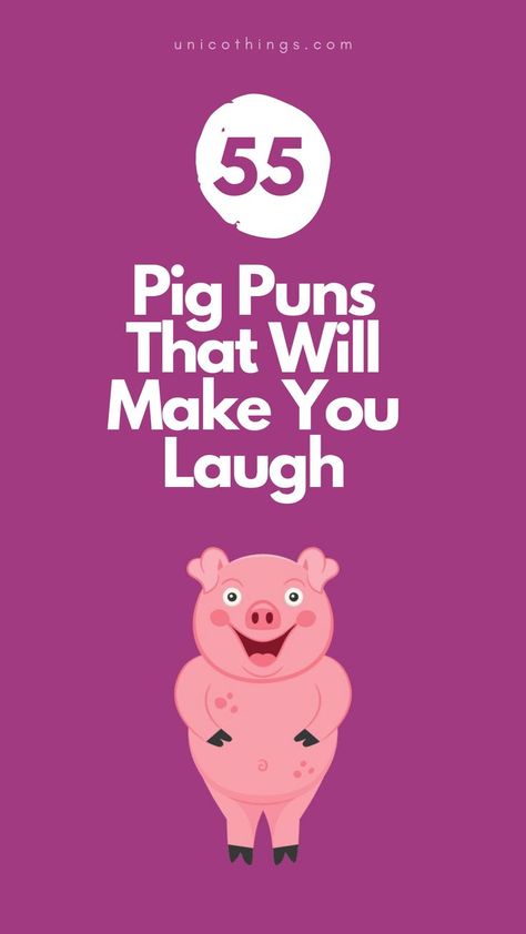 Check out these funny and hilarious Pig Puns that will make you squeal with delight and add a snout-standing dose of laughter to your day. Pig Quotes Funny Humor, Pig Sayings Quotes, Pig Jokes Hilarious, Funny Pig Sayings, Pig Sayings, Witty Jokes Hilarious Funny, Pig Quotes Funny, Pig Quotes, Bacon Jokes