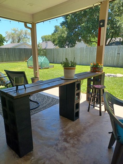 Patio Bar Ideas Outdoor Diy, Pavilion Decorating Ideas, Backyard Table, Outdoor Grill Station, Backyard Ideas On A Budget, Backyard Hammock, Diy Backyard Patio, Grill Gazebo, Outdoor Patio Bar