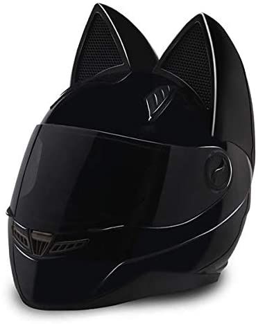 Cat Motorcycle, Street Bike Helmets, Motorcycle Street, Motocross Helmet, Bike Helmets, Street Bike, Motorcycle Helmet, Full Face, White Cat