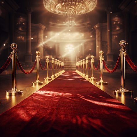 Red Carpet Background, Where To Watch Movies, Red Carpet Awards, Red Carpet Party, Red Gift Box, Red Gift, Event Promotion, Scroll Design, Movie Premiere