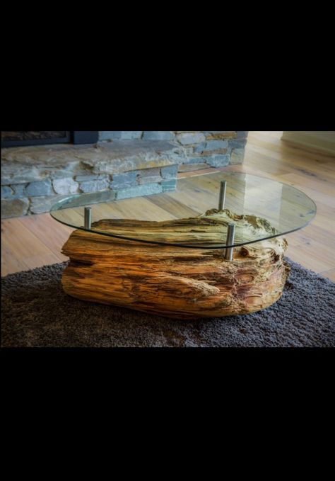 Yellow cedar driftwood table. $3500 CND  Please email graciela477@gmail.com Yellow Cedar, Natural Wood Decor, Bamboo Chandelier, Driftwood Furniture, Driftwood Table, Wood Tv Stand, Diy Dining Table, Epoxy Flooring, Accent Side Table