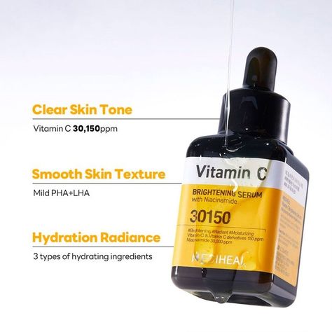 Experience the power of Vitamin C with our best-selling Mediheal Brightening Serum! This serum is a game-changer, brightening and evening out your skin tone for a radiant glow. Mediheal Vitamin C Brightening Serum 40ml - $19.15 https://www.lakinza.ca/products/mediheal-vitamin-c-brightening-serum-40ml Click the link in our bio to shop now! #VitaminC #BrighteningSerum #RadiantSkin #SkincareRoutine #KoreanSkincare #GlowingSkin #Mediheal #SkincareProducts #HealthySkin #BeautyEssentials Vitamin C Brightening Serum, Brightening Skincare, Diy Fashion Projects, Smooth Skin Texture, Vitamin C Serum, Brightening Serum, Skin Care Regimen, Korean Skincare, Radiant Skin