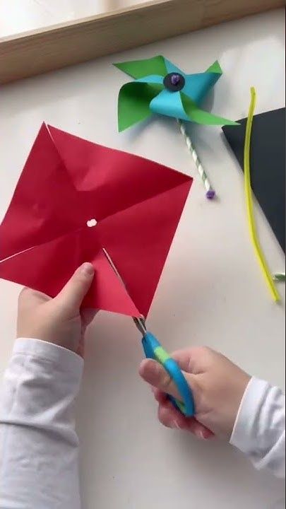 Diy Pinwheels For Kids, Diy Pinwheels That Spin, Pinwheel Tutorial, Pinwheel Craft, Diy Pinwheel, Holiday Program, Child Friendly, Kids Safe, Diy For Kids