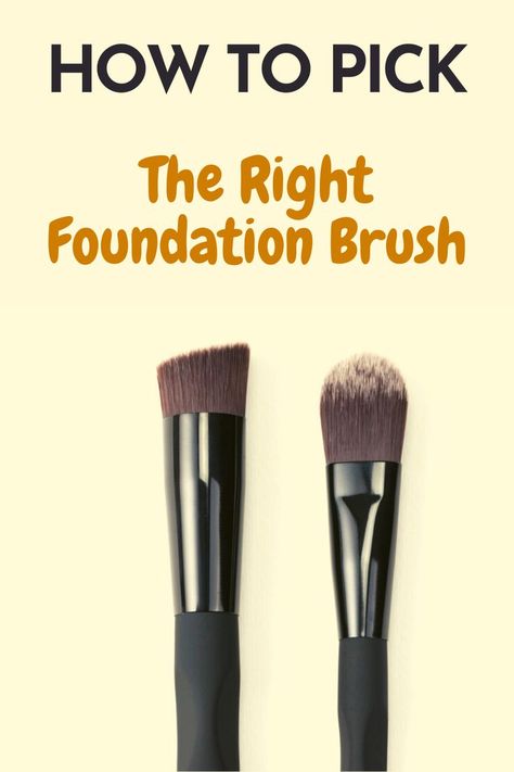 foundation brush Apply Foundation With Brush, How To Use Foundation, Best Foundation Brush, Best Powder Foundation, Best Foundation Makeup, Good Foundation, Foundation Brushes, Apply Foundation, Best Brushes