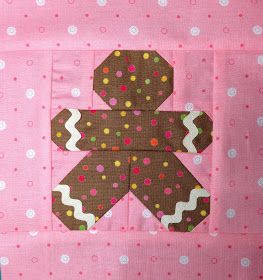 Gingerbread Man Quilt Block Free, Gingerbread Quilt Block, Gingerbread Man Quilt Block, Gingerbread Quilt Pattern, Christmas Quilting Projects Free, Christmas Quilt Blocks Free Pattern, Christmas Quilt Block Patterns, Christmas Present Quilt Block Pattern, Picnic Quilts