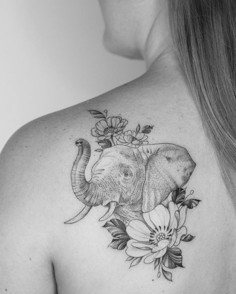 Elephant Memorial Tattoo, Lace Thigh Tattoos, Mandala Elephant Tattoo, Tattoos To Cover Scars, Octopus Tattoo Design, Feminine Tattoo Sleeves, Elephant Tattoo Design, Thigh Tattoos, Elephant Tattoo