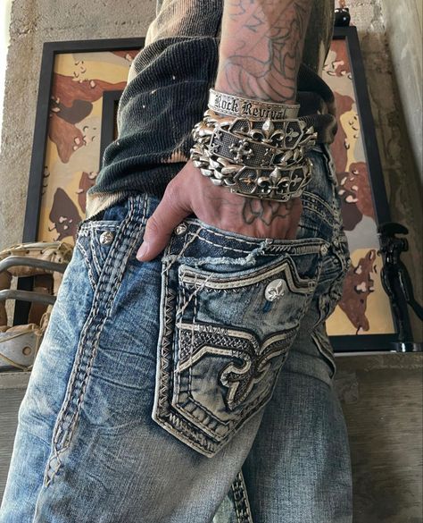 Rock Revival Jeans Outfit, Rock Revival Outfit, Rock Revival Jeans Mens, Jeans Outfit Men, Rock Revival Jeans, Of Outfits, Jeans Outfit, Jeans Rock, Rock Revival