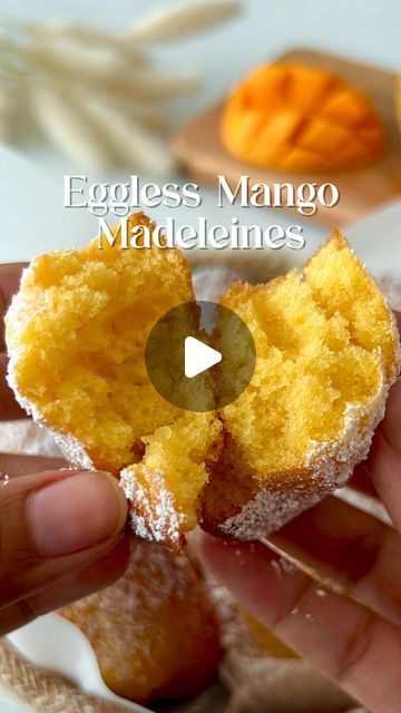 Madeleine Recipe, Mango Pulp, Mango Dessert, Types Of Desserts, Mango Recipes, Dessert Cake Recipes, Dessert Cake, Vegetarian Options, Indian Recipes