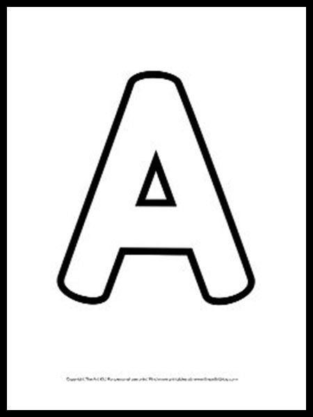 Uppercase Letter A Outline Printable FREE - The Art Kit Letter A Outline Free Printable, Outline Letters, Letter A Free Printable, Letter A Template Free Printable, Letter A Template, Letter A Printable, The Letter A, Free Printable Letter Templates, Printable Letter Templates