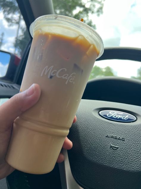 Coffee | Iced Coffee | Caramel Iced Coffee | McCafe | McDonalds | Fast Food | Coffee Aesthetic | #notdriving Mccafe Iced Coffee, Mccafe Aesthetic, Mcdonalds Caramel Iced Coffee, Iced Coffee Mcdonalds, Mcdonald’s Iced Coffee Order, Mcdonalds Iced Coffee, Mcdonald’s Iced Caramel Coffee, Mcdonald’s Ice Coffee, Mcdonalds Fast Food