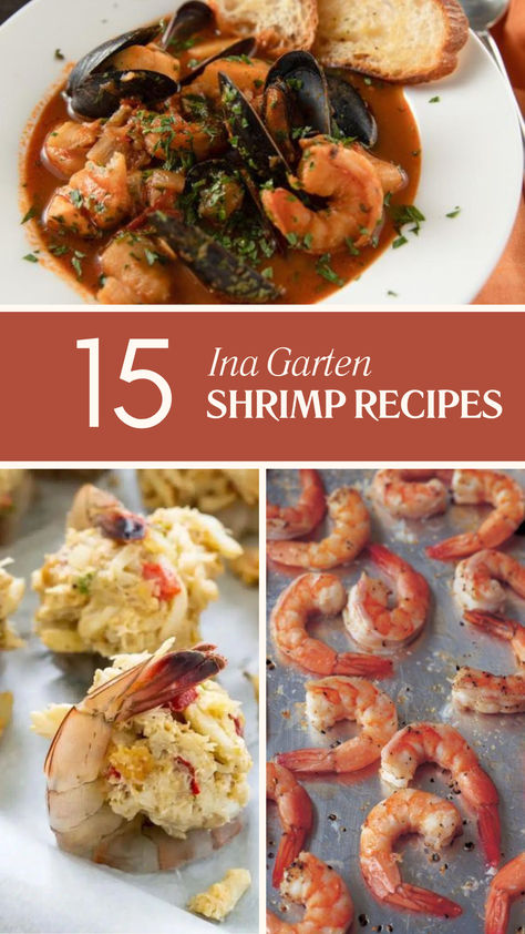 15 Ina Garten Shrimp Recipes Ina Garten Recipes Shrimp, Ina Garten Baked Shrimp Scampi, Ina Garten Shrimp Salad, Shrimp Main Dish Recipes, Ina Garden Shrimp, Ina Garten Shrimp Scampi, Ina Garten Roasted Shrimp, Linguine With Shrimp Scampi, Ina Garten Shrimp