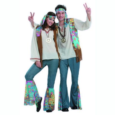 … 90s Theme Party Outfit, Decades Costumes, Hippie Couple, Homecoming Spirit Week, Homecoming Spirit, Spirit Week Outfits, Homecoming Week, Cheap Halloween Costumes, Moda Hippie