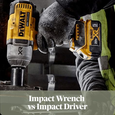 Impact Wrench vs Impact Driver Wide Leg Pants Jeans, Anchor Bolt, Golf Shop, Impact Driver, Impact Wrench, Kit Bag, Led Work Light, Fit N Flare Dress, Battery Charger