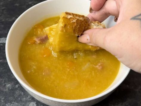 Scottish Lentil Soup Recipe - Whisk White Turnip, Lentil Soup Recipe, My Granny, Lentil Soup Recipes, Cold Soup, Winter Soups, Cooking Prep, Lentil Soup, Leeks