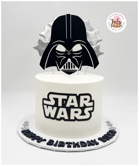 Star Wars Cake ✨💫“May the Force be with you” 🪐🌏📲Order your cake, send us DM or text📲 . #tampabay #tampacakes #customcakes #tampagifts #brooksvillefl #wesleychapelcakes #landolakesfl #tampacupcakes #cakestampa #cupcakeshop #cupcakestampa #brooksvillecakes #latinosentampabay #homemadewithlove #tastywishes4u #customcookies #tampaparties #tampacookies #hillsborougcounty #wesleychapelfl #downtowntampa #customcupcakestampabay #tampafood #tampacake #tampadessert #dadecityfl #momlife #pascofl #wesle... Star Wars Cake, Cupcake Shops, Custom Cupcakes, Star Wars Logo, Anakin Skywalker, Smash Cake, Custom Cookies, The Force, Custom Cakes