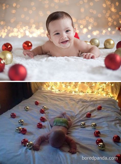 Baby Christmas Photography, Photo Bb, Christmas Baby Pictures, Funny Christmas Pictures, Baby Milestones Pictures, Baby Christmas Photos, Baby Fotografie, Xmas Photos, Baby Photoshoot Boy