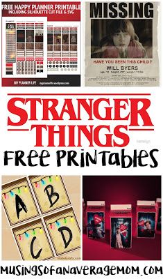 20 Free Stranger Things Printables including party printables, calendars, planners and more! Stranger Things Activities, Stranger Things Printables, Stranger Things Diy Decorations, Stranger Things Party Ideas Decorations, Stranger Things Watch Party, Stranger Things Party Decorations, Stranger Things Decoration, Stranger Things Diy, Stranger Things Party