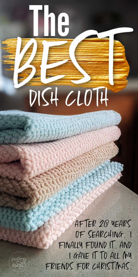 The best crocheted yarn dish cloth isn't anywhere near as good as these. These hacks to get the best dish rag will hlep you keep a schedule of cleaning and stay on your checklist for the tips and tricks to make your kitchen cleaner DIY. via @pullingcurls Free Crochet Kitchen Dish Rags, Best Crochet Stitch For Dishcloth, Diy Dish Cloths Sew, Homemade Dish Cloths, Dishie Yarn Patterns, Crochet Washrag Pattern, How To Crochet A Dishcloth For Beginners, Crochet Cloths Dish, Crochet Dish Rag Pattern