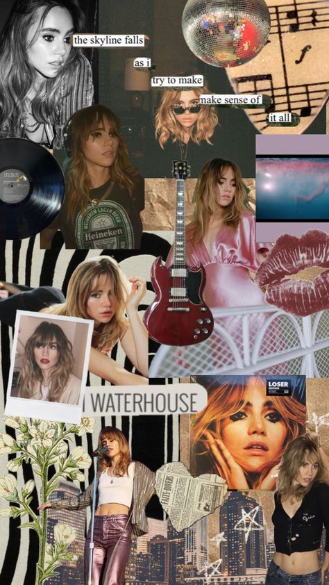 Part one of favorite artist: suki Waterhouse Suki Waterhouse Aesthetic, Best Music Artists, Van Doren, Lager Beer, Suki Waterhouse, Artist Aesthetic, Favorite Artist, Music Mood, Concert Outfit