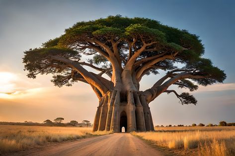 Download Baobab, Tree, Huge Tree. Royalty-Free Stock Illustration Image Huge Tree, Travel Tree, Baobab Tree, Silhouette People, People Tree, Free Illustration, Nature Tree, Tree Silhouette, Free Illustrations