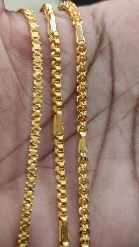 gold chin in 2022 | Gold chains for men, Beautiful gold chain, Gold rings fashion Man Gold Bracelet Design, Gold Neck Chain, Gold Earrings Models, Gold Mangalsutra Designs, Gold Chain Design, Gold Bridal Jewellery Sets, Mens Gold Jewelry, Gold Jewelry Stores, Black Beaded Jewelry