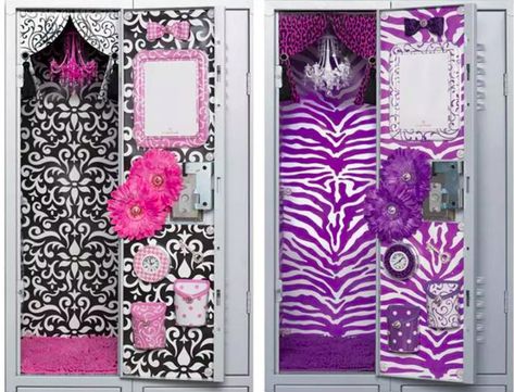 Girls Locker Ideas, Decorated Locker, Wallpaper Back To School, Girl Locker Decorations, Cute Locker Ideas, School Organization For Teens, Locker Decorations Diy, School Locker Organization, Locker Wallpaper