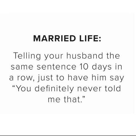 Husband Meme, Husband Quotes Funny, Marriage Quotes Funny, Husband Jokes, Couples Jokes, Wife Quotes, Marriage Humor, Husband Humor, Husband Quotes