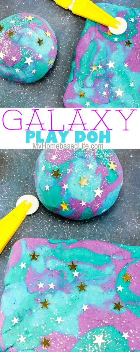 Space Messy Play Ideas, Space Messy Play, Space Sensory Play, Preschool Play Doh Activities, Space Crafts For Kids Preschool, Space Week Activities For Kids, Galaxy Classroom Theme, Space Crafts For Preschoolers, Space Science Experiments