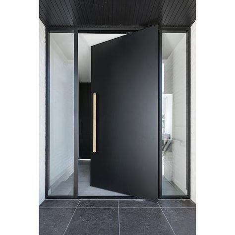 Pivot Doors Entry, House Entrance Doors, Modern Exterior Doors, Sliding Folding Doors, Pivot Door, Entrance Door Design, Interior Room, Pivot Doors, Front Door Design