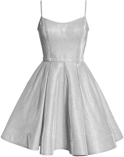 Cute Short Prom Dresses, Satin Dress Short, Glitter Homecoming Dress, Cocktail Party Gowns, Homecoming Formal Dresses, Mini Homecoming Dresses, Satin Homecoming Dress, Prom Dresses With Pockets, Spaghetti Strap Prom Dress