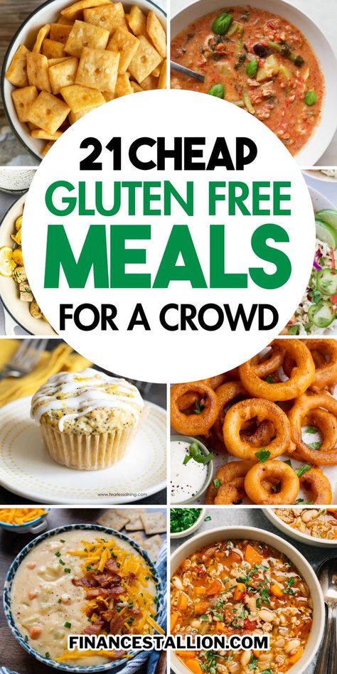 Gluten free meals made easy and delicious. Explore a variety of gluten-free dinner recipes and easy gluten-free lunches, healthy gluten-free breakfast ideas, and quick gluten-free snacks for on-the-go nourishment. Whether you’re looking for gluten-free vegetarian meals, gluten-free vegan recipes, or gluten-free comfort food, we've them all. Dive into gluten-free pasta recipes, pizzas, and gluten free desserts that don’t compromise on flavor. So must try these gluten free recipes. Gluten Free Recipes For Large Group, Comfort Food Gluten Free, Gluten Free Recipes For Picky Eaters, Gluten Free Food For A Crowd, Gluten Free Dinners For A Crowd, Gluten Free For A Crowd, Gluten Free Celiac Recipes, Gluten Free Recipes For A Crowd, Quick And Easy Gluten Free Dinner