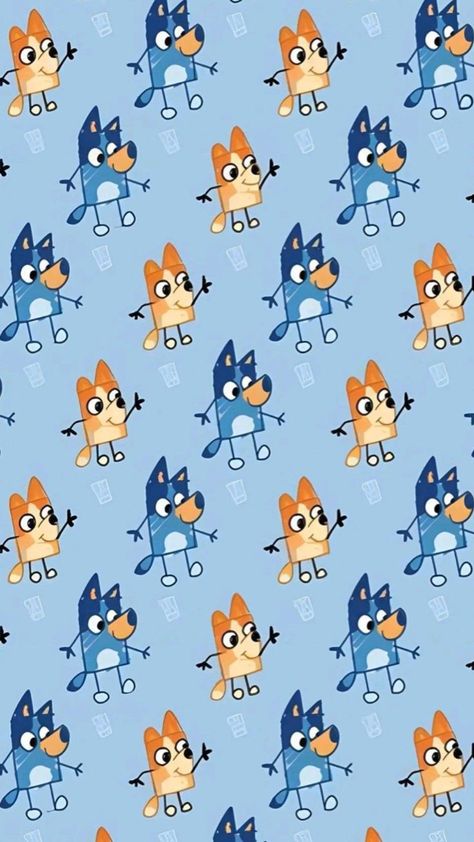 Bluey Wallpapers, Bluey Wallpaper, Hq Wallpaper, Bingo Bluey, Bingo Funny, Calming Patterns, Cute Backgrounds For Iphone, Vibes Wallpaper, Cute Backgrounds For Phones