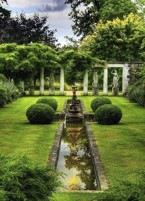 Taman Air, Formal Garden, Longwood Gardens, Luxury Garden, The Secret Garden, Formal Gardens, Garden Pictures, French Garden, Gorgeous Gardens