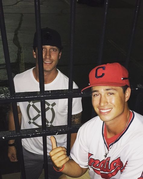 My boy Naquin and I! Thanks man for some awesome advise about the beautiful game of baseball! ⚾️ @tyler.naquin Tyler Naquin, The Beautiful Game, Cleveland Indians, My Boy, Cleveland, Baseball Cards, Baseball