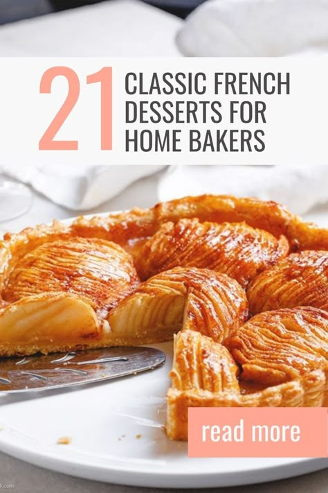 Looking to add some classic French dessert recipes to your repertoire? Look no further! This blog post has everything from tarts and pies to creams and custards. So get baking and impress your friends and family with your culinary prowess. Bon appétit! French Chocolate Dessert Recipes, French Cakes Recipe, Classic French Dessert Recipes, Ruhbarb Crisp, French Desserts Recipes, French Baking Recipes, Desserts French, French Desserts Easy, French Recipes Authentic