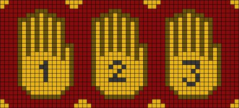 Fall Cross Stitch, Desenhos Gravity Falls, Easy Perler Beads Ideas, Easy Pixel Art, Pixel Art Templates, Mabel Pines, Perler Bead Templates, Pixel Crochet, Pixel Art Grid