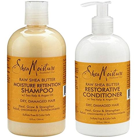 Shea Moisture Raw Shea Butter, Shea Butter Shampoo, Argan Oil Conditioner, Hair Extension Care, Good Shampoo And Conditioner, Shampoo And Conditioner Set, Shea Moisture, Raw Shea Butter, Shampoo For Curly Hair