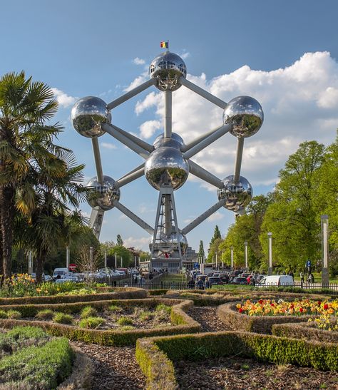 Atomium, Brussels, Belgium Atomium Brussels, Brussels Belgium, Brussels, Belgium, Statue, Quick Saves