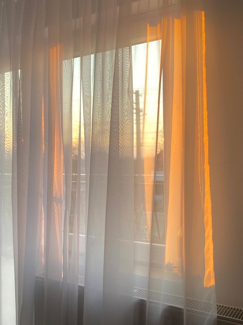 Aesthetic Sheer Curtains, Sheer Curtain Aesthetic, Sheer Curtain Photoshoot, Curtain Aesthetic Room, Sheer Curtains Bedroom Aesthetic, Window With Curtains Aesthetic, Curtain Bedroom Aesthetic, Net Curtains Bedroom, Aesthetic Curtains Bedroom