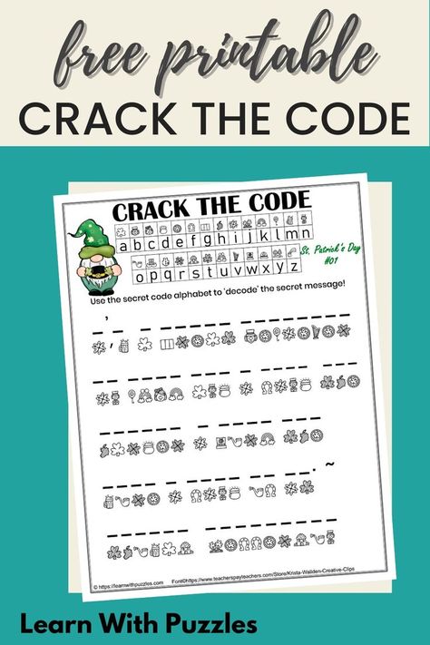 Are you looking for fun puzzles to help develop executive function skills?  Check out this free collection of secret code messages and word lists that kids need to decipher.  Helps to improve perseverance, working memory and problem solving skills with these crack the code worksheets. Code Messages, Executive Function, Coded Message, Working Memory, Executive Functioning, Hidden Messages, Learning Strategies, Secret Code, Learn To Code