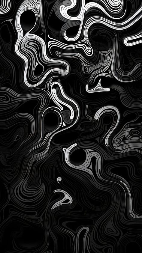 Monochrome abstract wallpaper pattern backgrounds accessories. AI generated Image by rawpixel. | premium image by rawpixel.com Black Home Screen Wallpaper Iphone, Abstract Patterns Wallpaper, Monochrome Phone Wallpaper, Dark Bg For Editing, Background Cool Design, Black Pattern Wallpaper Iphone, Simple Space Background, Good Ipad Wallpapers, Geometric Black And White Pattern