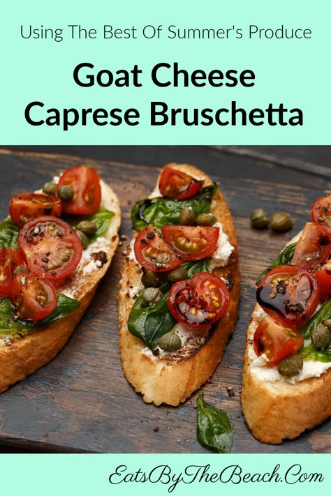 Italian Long Lunch, Lunch Themes, Antipasto Recipes, Caprese Bruschetta, Italian Feast, Caprese Pasta Salad, Long Lunch, Caprese Pasta, Goat Cheese Recipes