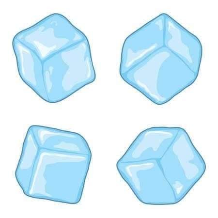 Ice Cube Illustration, Ice Cube Cartoon, Ice Cube Drawing, Ice Clipart, Ice Drawing, Cube Template, Food Web Design, Shape Tracing Worksheets, Kitty Party Games