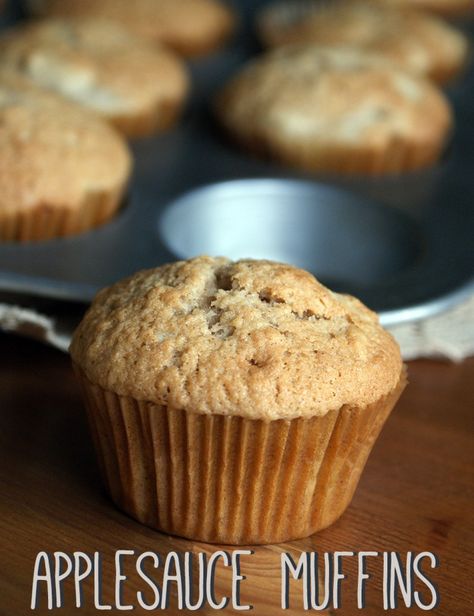 Holiday baking with applesauce will save you time and money. This recipe has a delicious blend of spices and is perfect for holiday snacking and entertaining. Quick and easy for last minute plans. Banana Muffins With Applesauce, Cinnamon Applesauce Muffins, Thanksgiving Muffins, Muffins With Applesauce, Vegan Muffin Recipe, Applesauce Muffin Recipe, Baking With Applesauce, Fresh Pumpkin Pie, Mini Banana Muffins